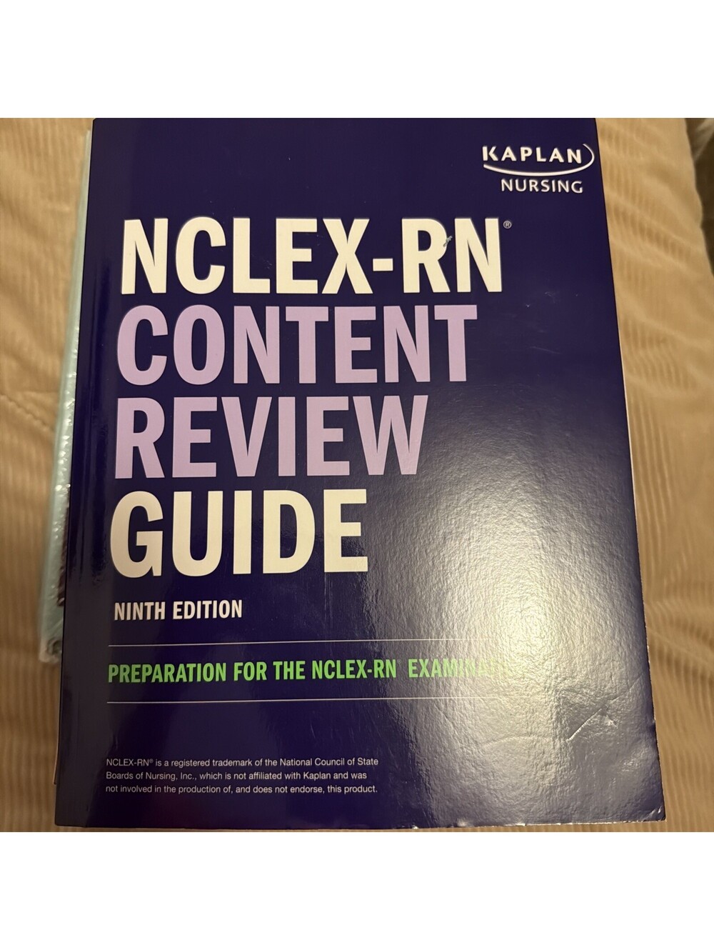 NCLEX-RN Content Review Guide 9th Edition Preparation For Examination Book 2023